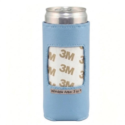 **COMING SOON* Genuine leather self finishing Slim Can Koozie (Copy)