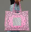 Self finishing boho bag