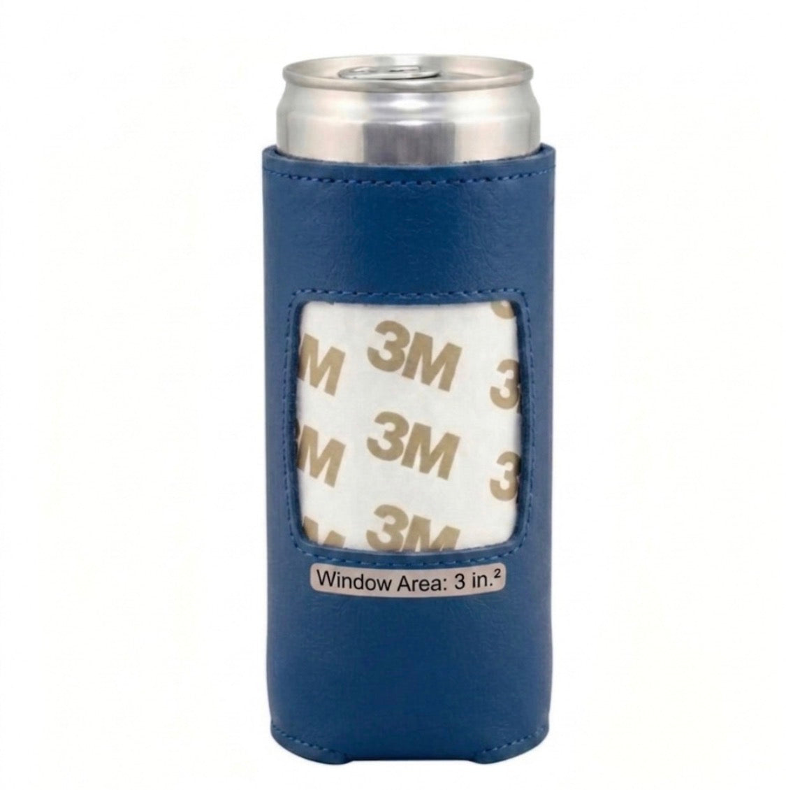 **COMING SOON* Genuine leather self finishing Slim Can Koozie (Copy)