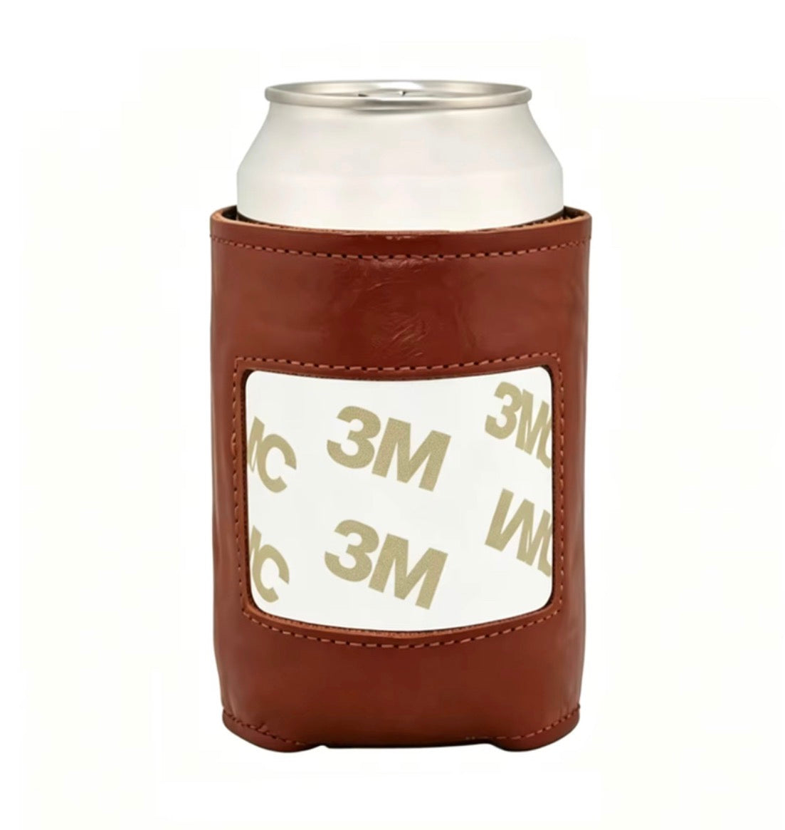 **COMING SOON* Genuine leather self finishing Koozie